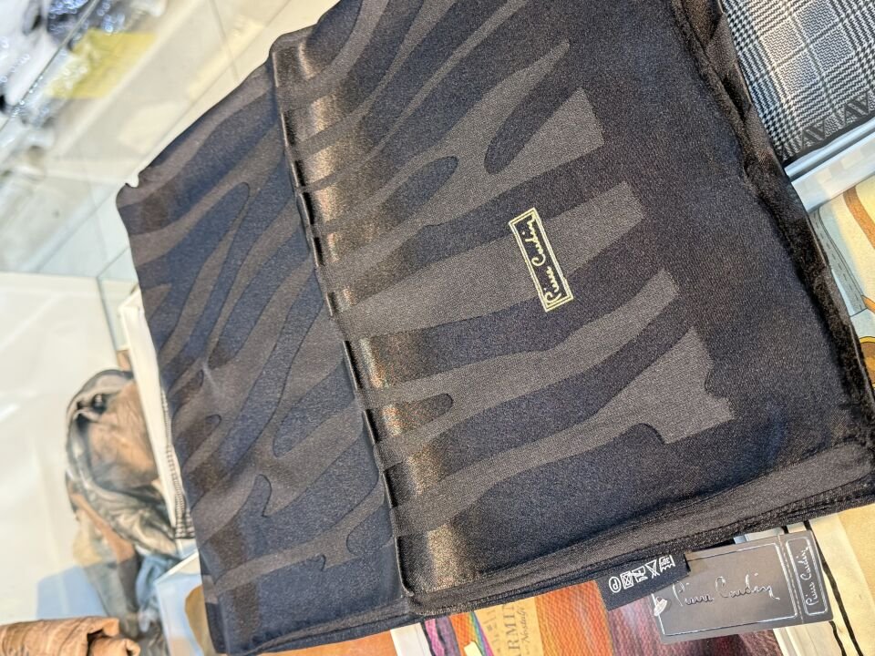 Pierre cardin yakma ipek şal