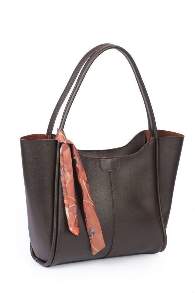 Jumbo deri kol çantası