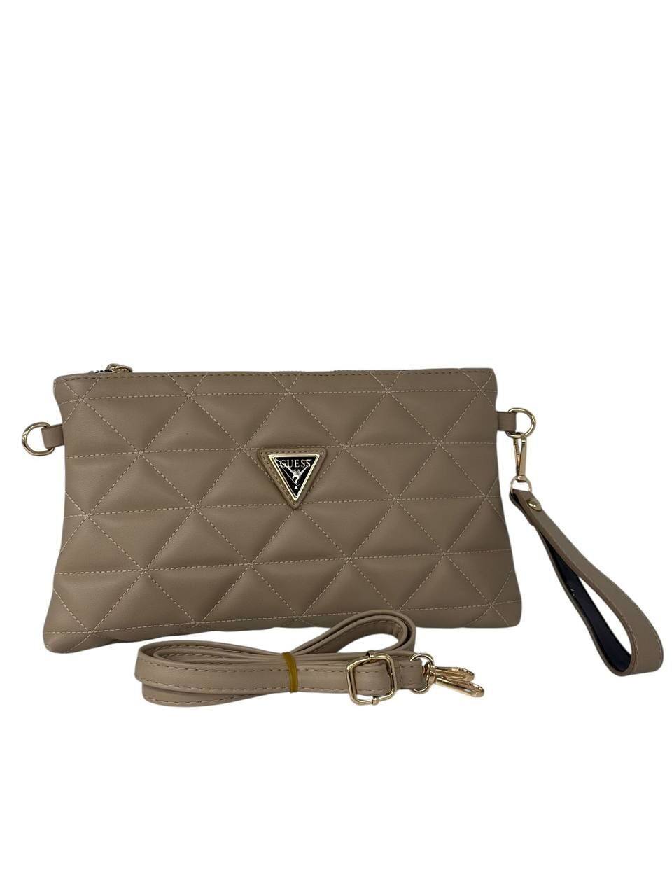 Guess klaç el çantası vizon