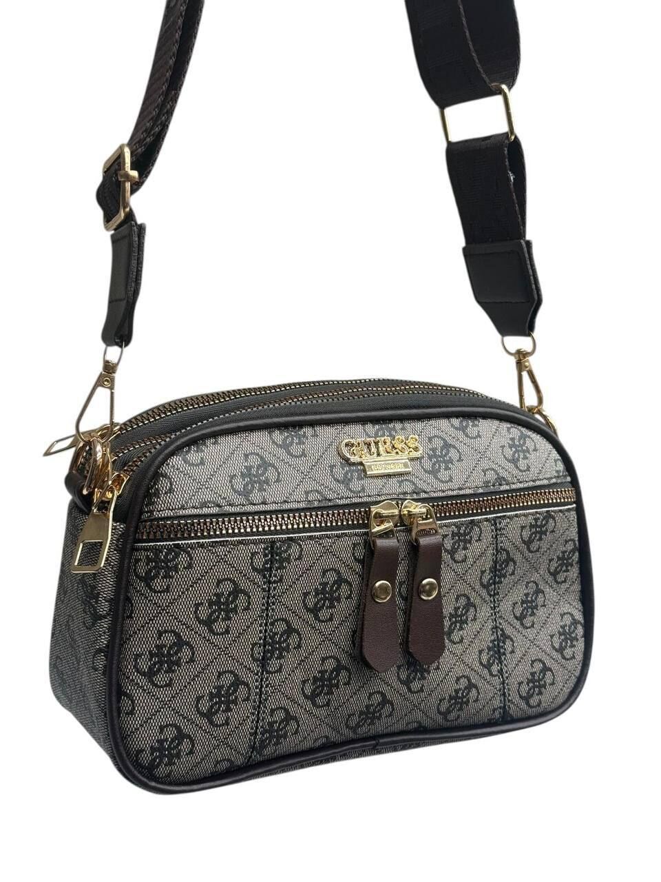 Guess çanta kahve gri