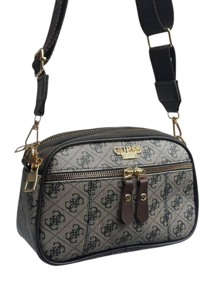 Guess çanta kahve gri