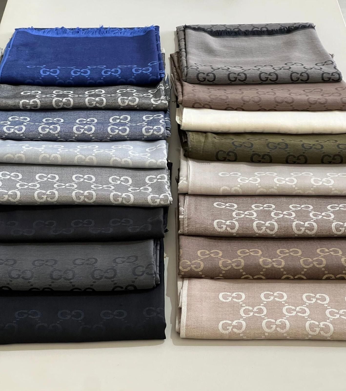 Gucci ithal yün ipek şal