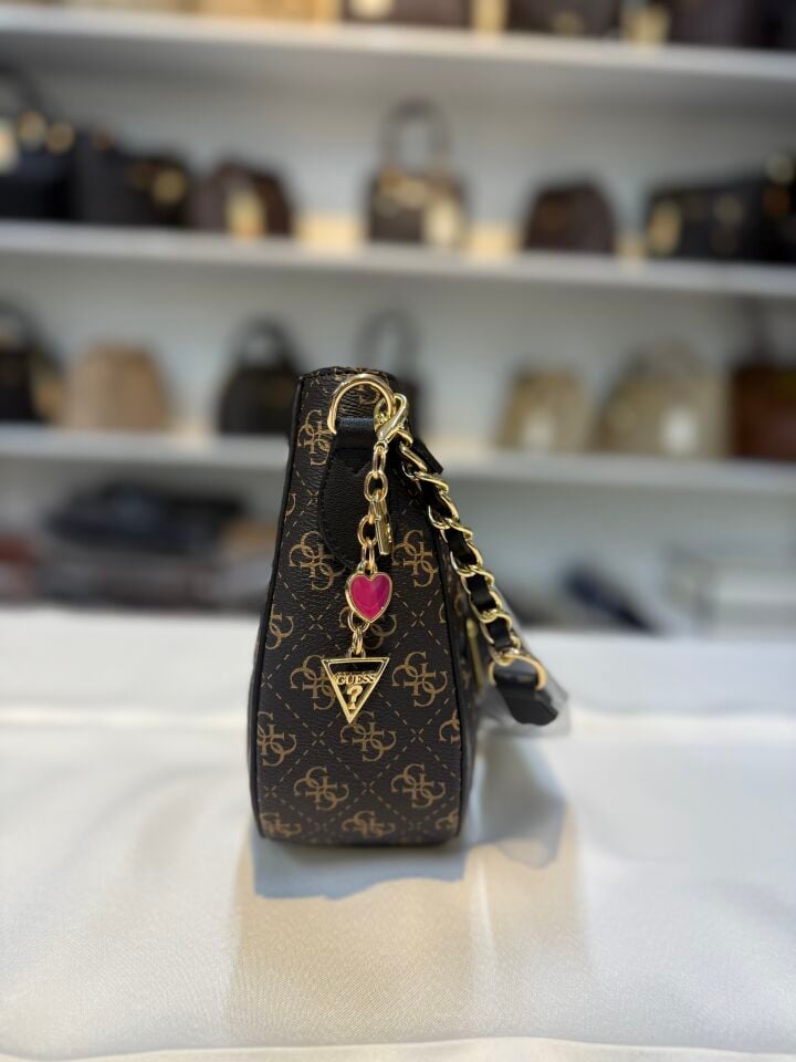 GUESS ÇANTA acı kahve