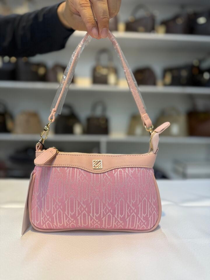 İPEKYOL BAGET ÇANTA (REPLİKA) pembe