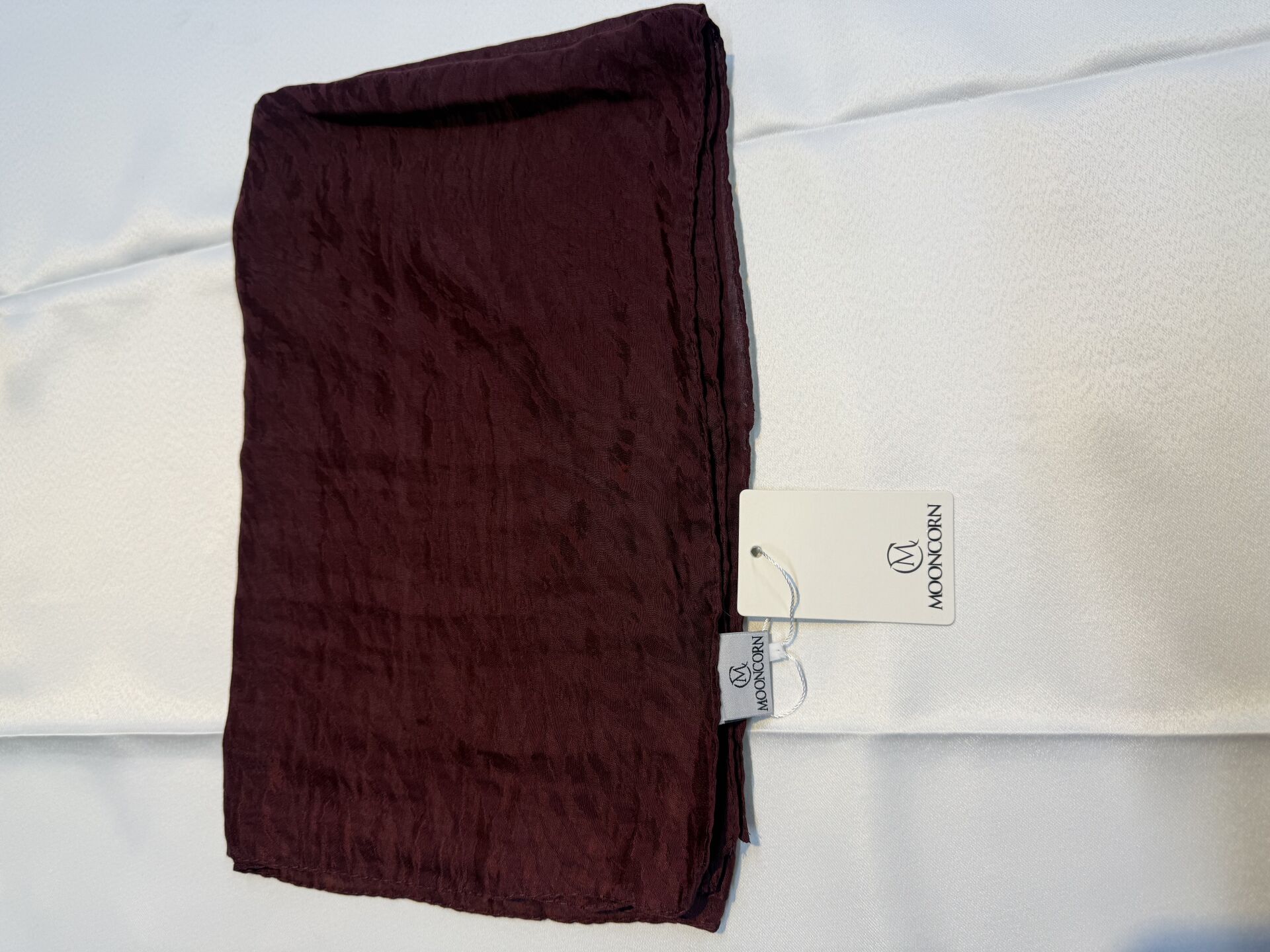 MOONCORN PAMUK AEROBİN ŞAL bordo