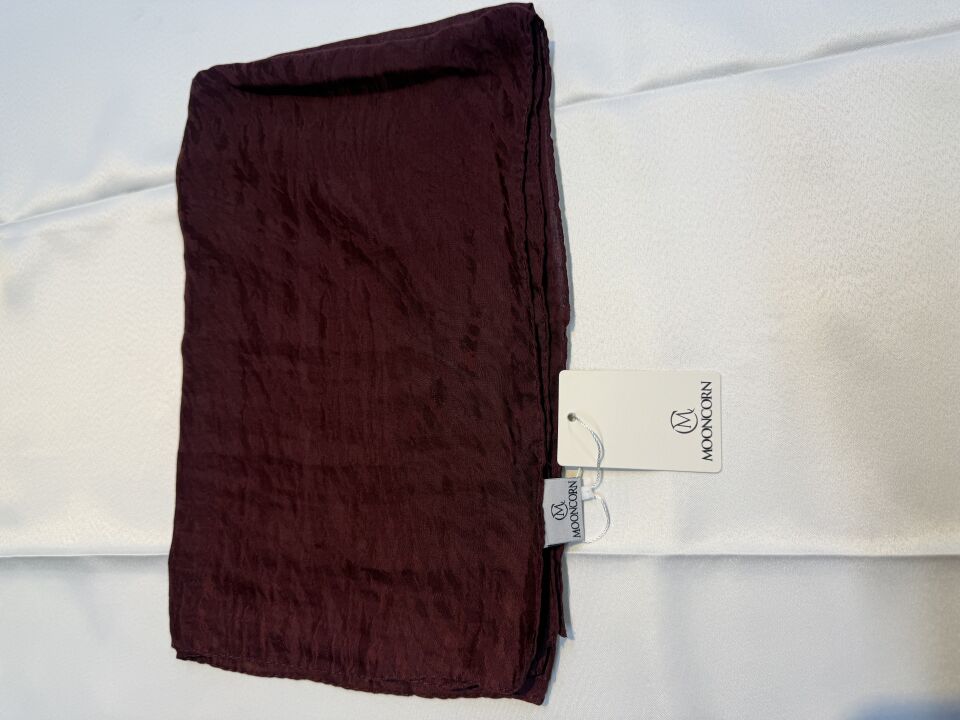 MOONCORN PAMUK AEROBİN ŞAL bordo
