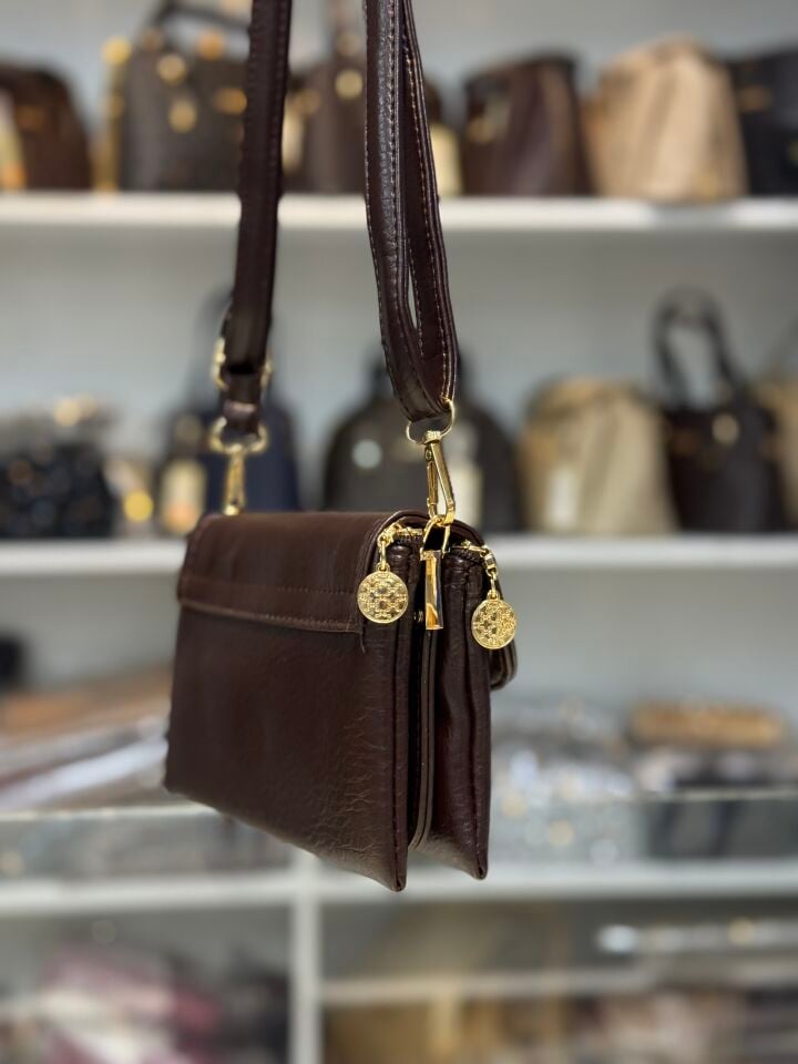 GİZEM POLO ÇANTA acı kahve